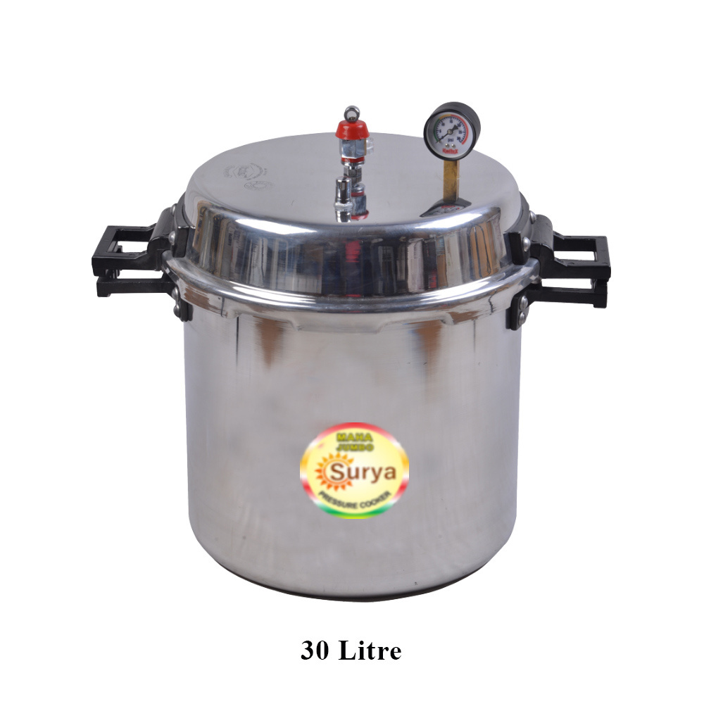 Hot selling Aluminium Pressure Cooker 7.5L home use induction cookware Size 37cm pressure cooker for export