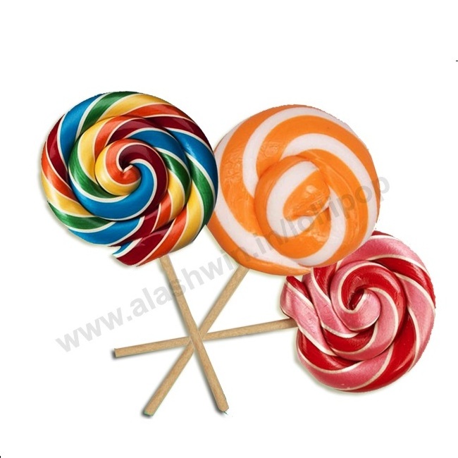 Ball Colourful Lollipop Sweet candy with multiple flavours like milk strawberry chocolate and assorted fruit mix marshmallows