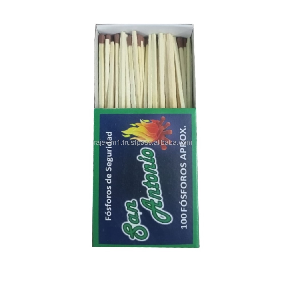 Top selling Safety Match Sticks Custom Long Craft Color Wooden Colored Wooden in Bulk Eco Friendly Suppliers customized packing