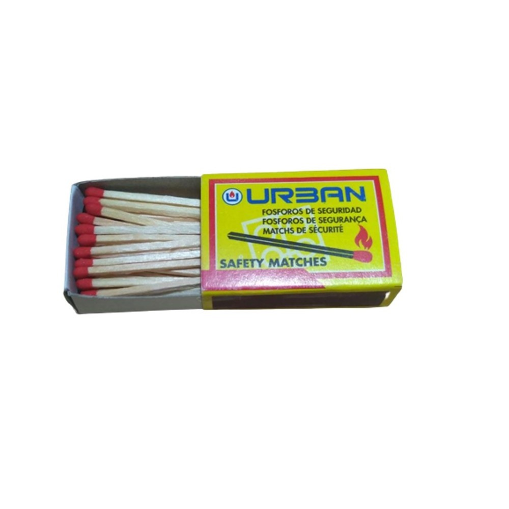 Wholesale 50counts Extra Long Fireplace Gift Poplar Wood Safety Matches with Custom Logo Sea Box Time