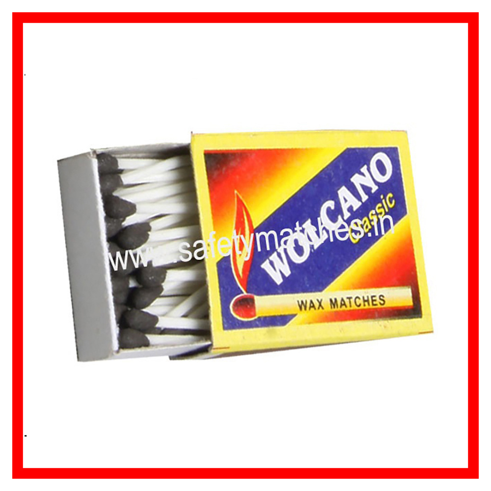 High Quality Wax safety Matches available in bulk quantity from best matches exporters at wholesale retail price