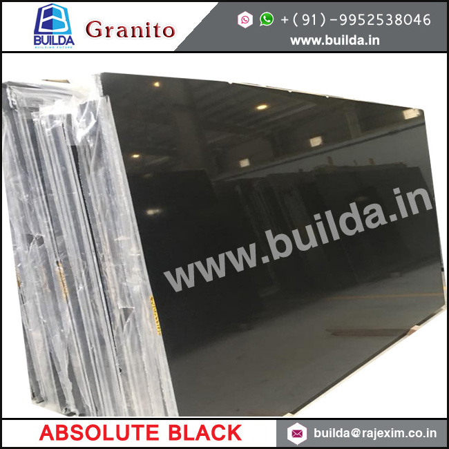 High quality Absolute Granite Polished  70*240 Ups natural stone used for flooring and counter top from best granite exporters