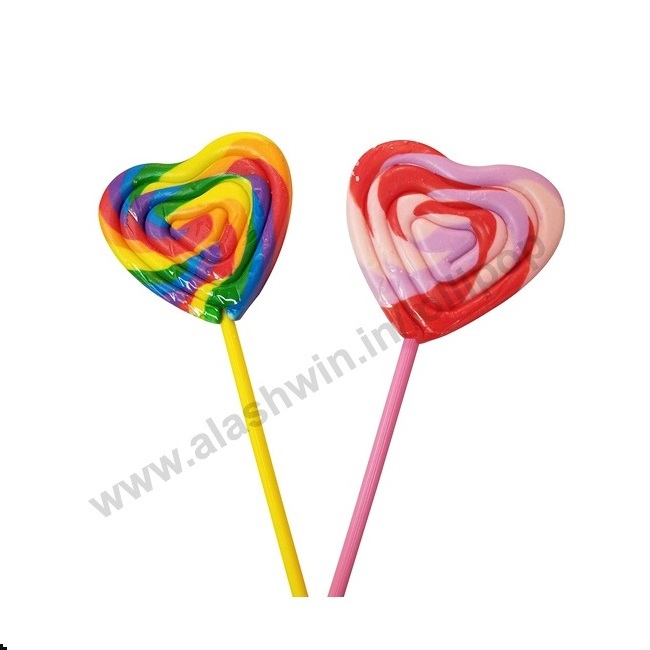 Fast moving 5 GM Round Ball shaped Tasty Lollipop Candy  available in different variety of flavours with customised packing