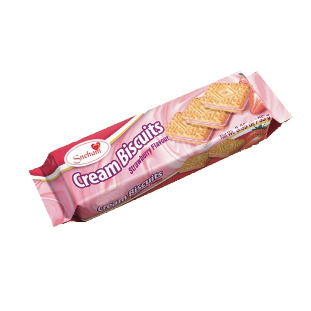 Magical  creamy biscuit delights  with sweet and strawberry crispy flavor  great design with good  packing