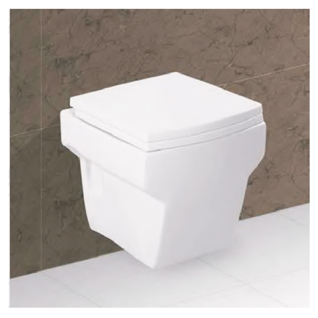 Best sale Ceramic Wall Mounted Wall Hung Western Toilet compact and space-saving design of wall-hung toilets