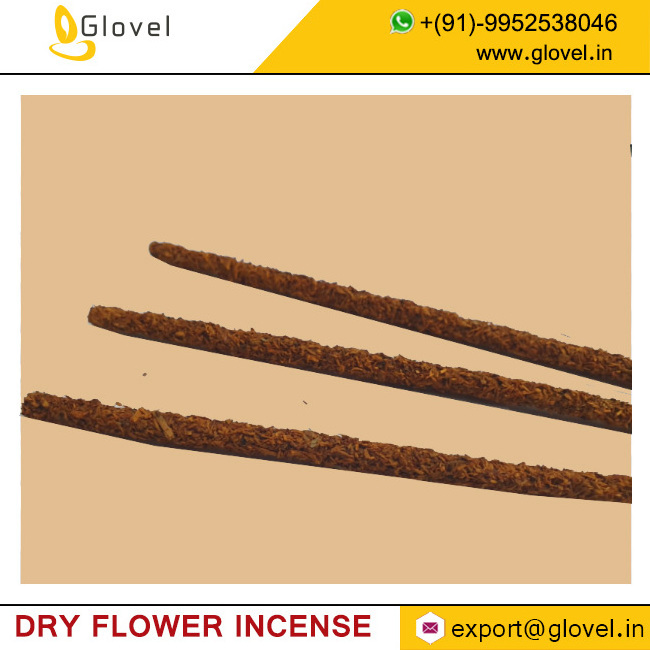 Premium quality Dried Flower incense sticks with popular fragrance for home decor bulk packing smoothing fragrance eco friendly