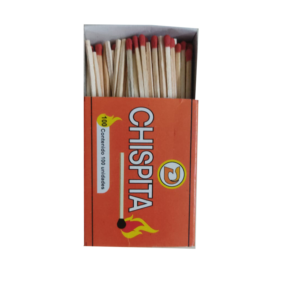 High Quality Kitchen Matches 100 fills strong match sticks damp proof humidity resistant custom matches best exporter from India