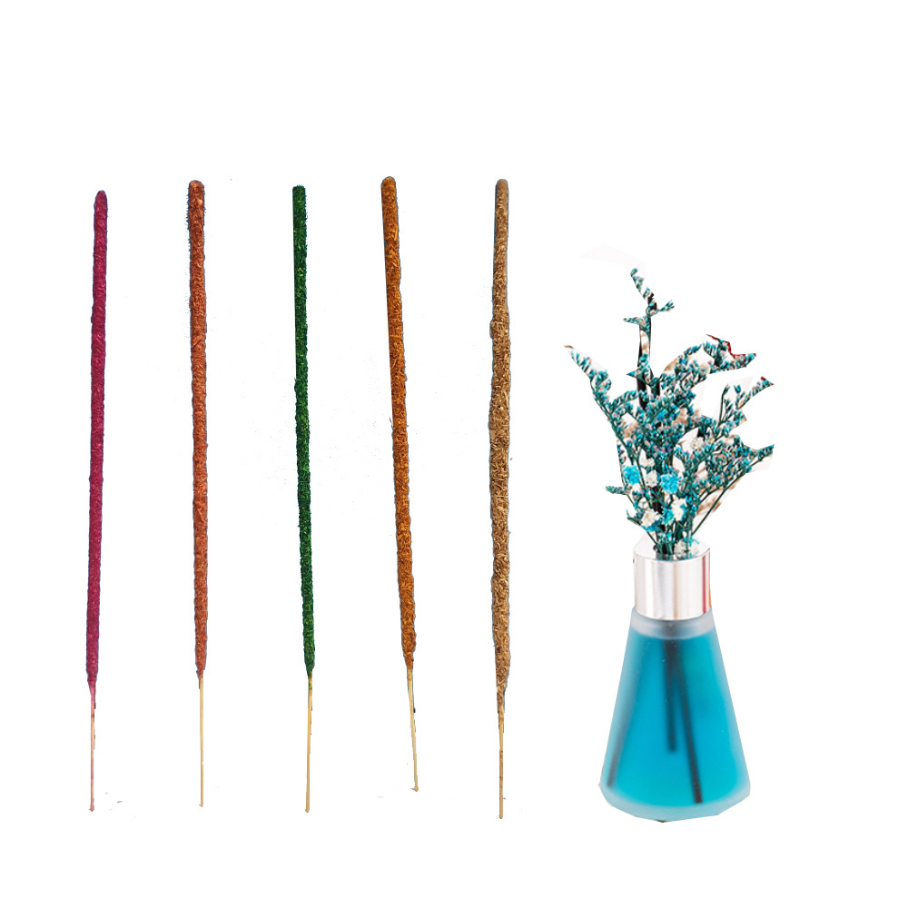 Premium quality Dried Flower incense sticks with popular fragrance for home decor bulk packing smoothing fragrance eco friendly