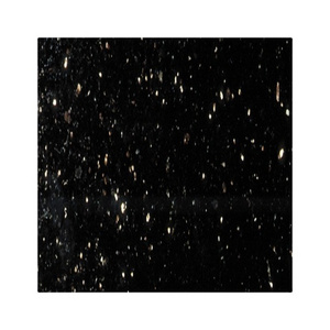 High quality premium polished cut to size slabs classic paradise Absolute black, black galaxy slabs used for steps and stairs