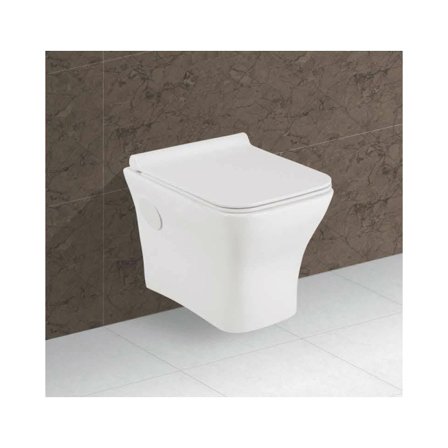 High Quality Wall-Hung Toilet Floating Sleek Design with Hidden Tank Space-Conscious Toilet available from India