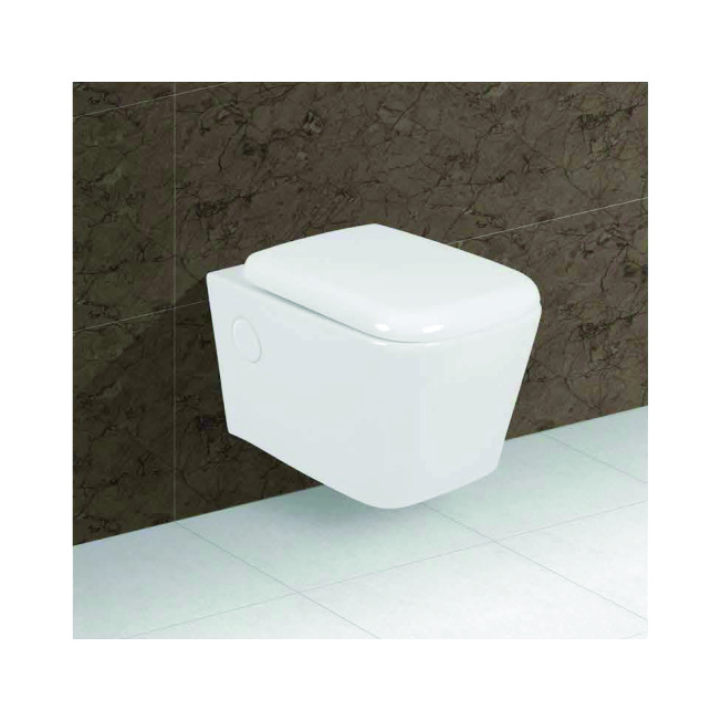 High Quality Wall-Hung Toilet Floating Sleek Design with Hidden Tank Space-Conscious Toilet available from India