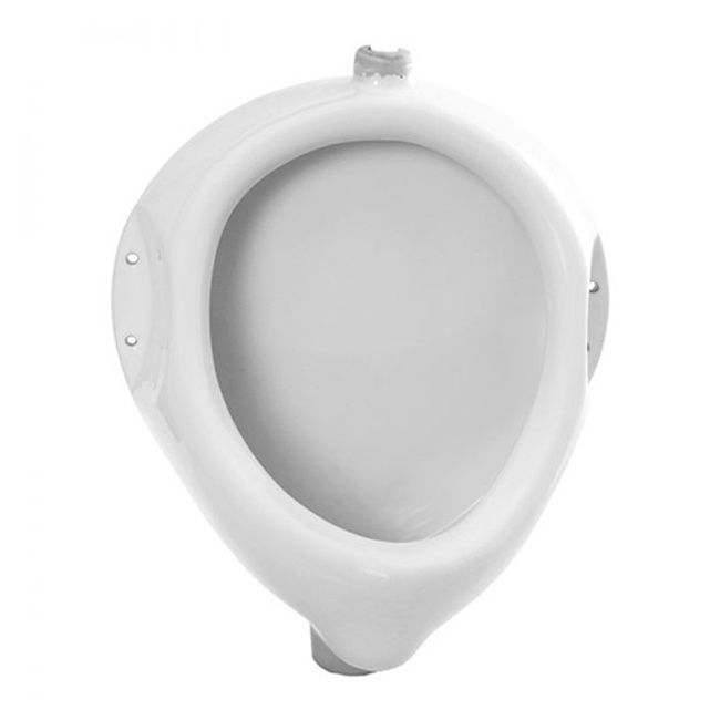 High Quality Sanitary ware Urinal is mounted on the wall saving floor space with flush valves that use water to flush away waste