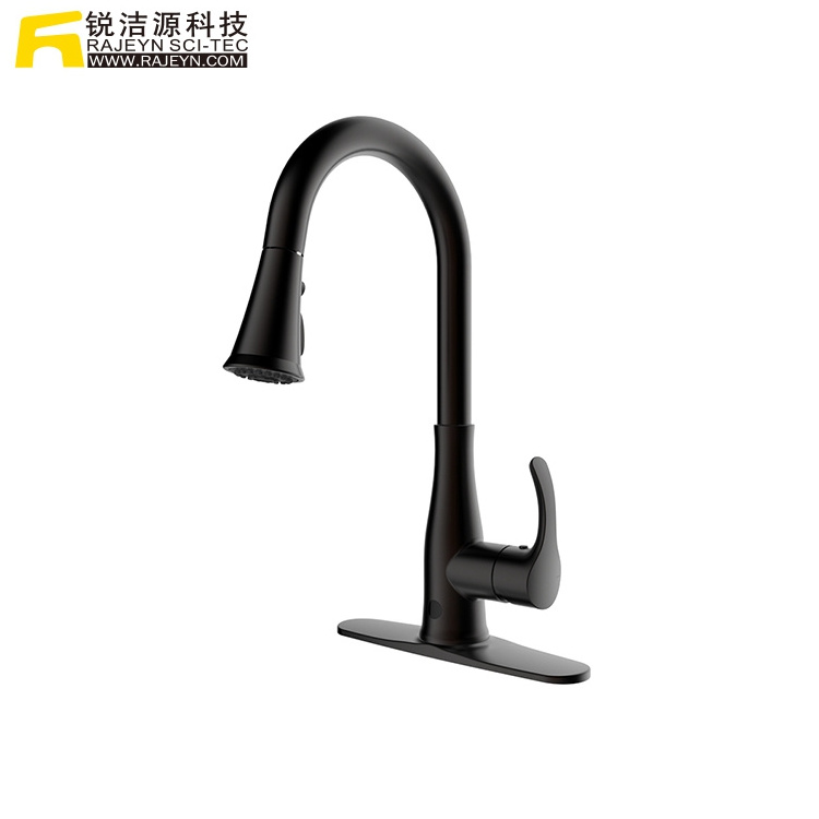 Grifo de Cocina Zinc Alloy Stainless Steel Kitchen Automatic Faucet Sensor