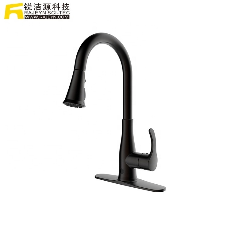 CUPC Approved Pull Down smart tap faucet touchless kitchen sensor faucet