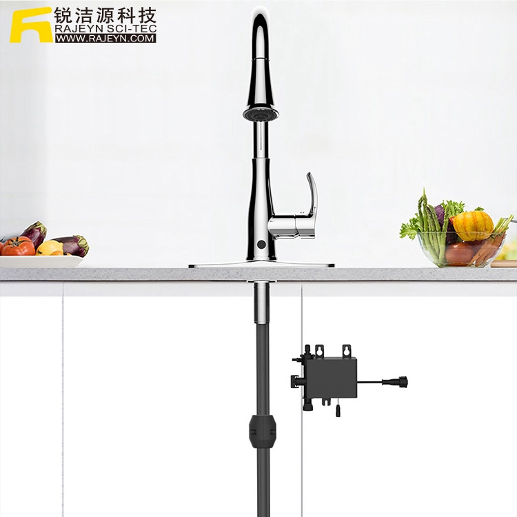 CUPC Approved Pull Down smart tap faucet touchless kitchen sensor faucet