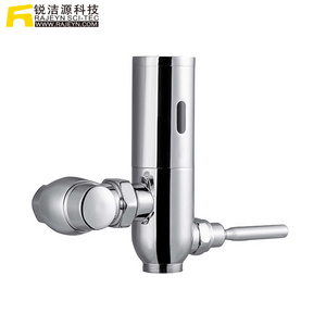 Eco-friendly Exposed Intelligent Auto Infrared Sensor Toilet Flush Valve