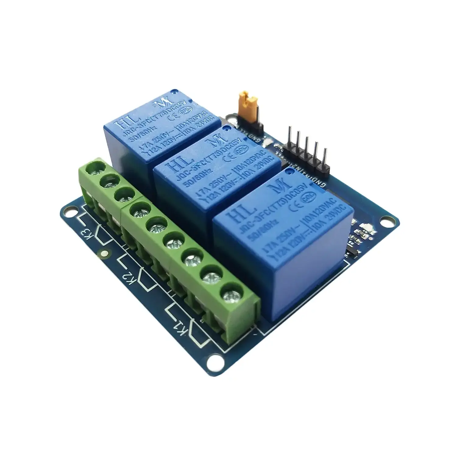 ADIY  3 Channel Relay Module 5V - MADE IN INDIA