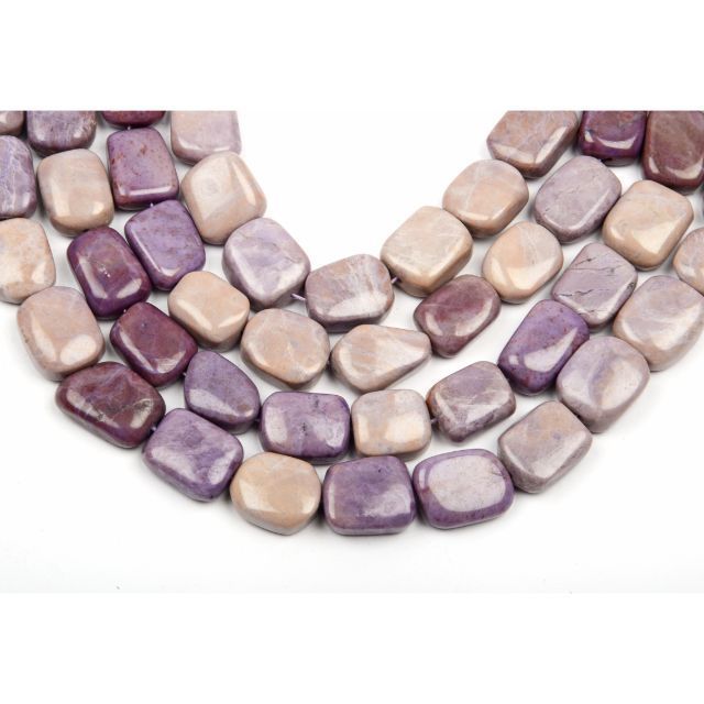 Natural Purple jade Gemstone beads Smooth Tumble  Shape Beads wholesale drill beads For Jewelry making