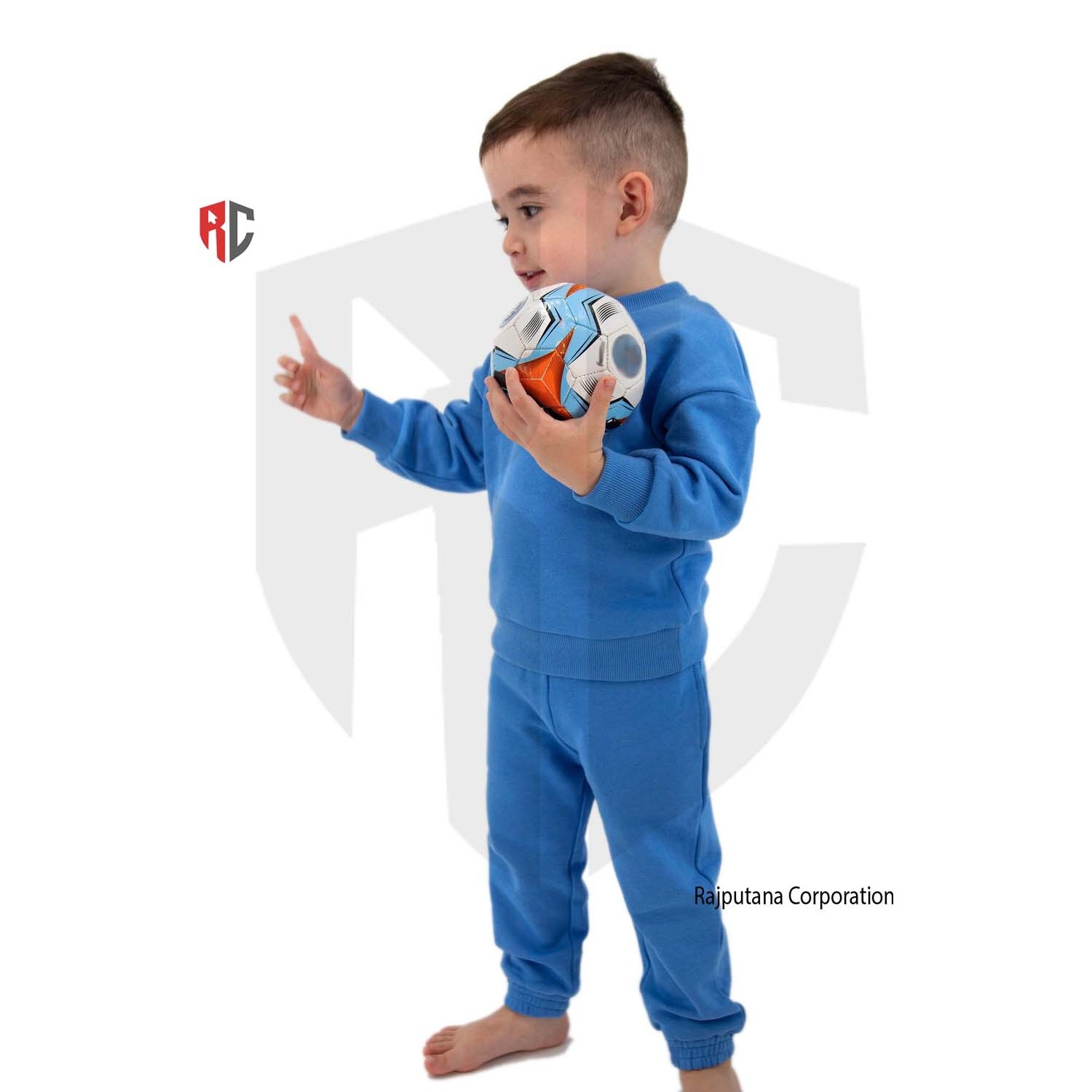 Toddler Custom Made Outdoor Wholesale toddler jogger sets Clothes Kids Boy Clothing Sweatsuit Set