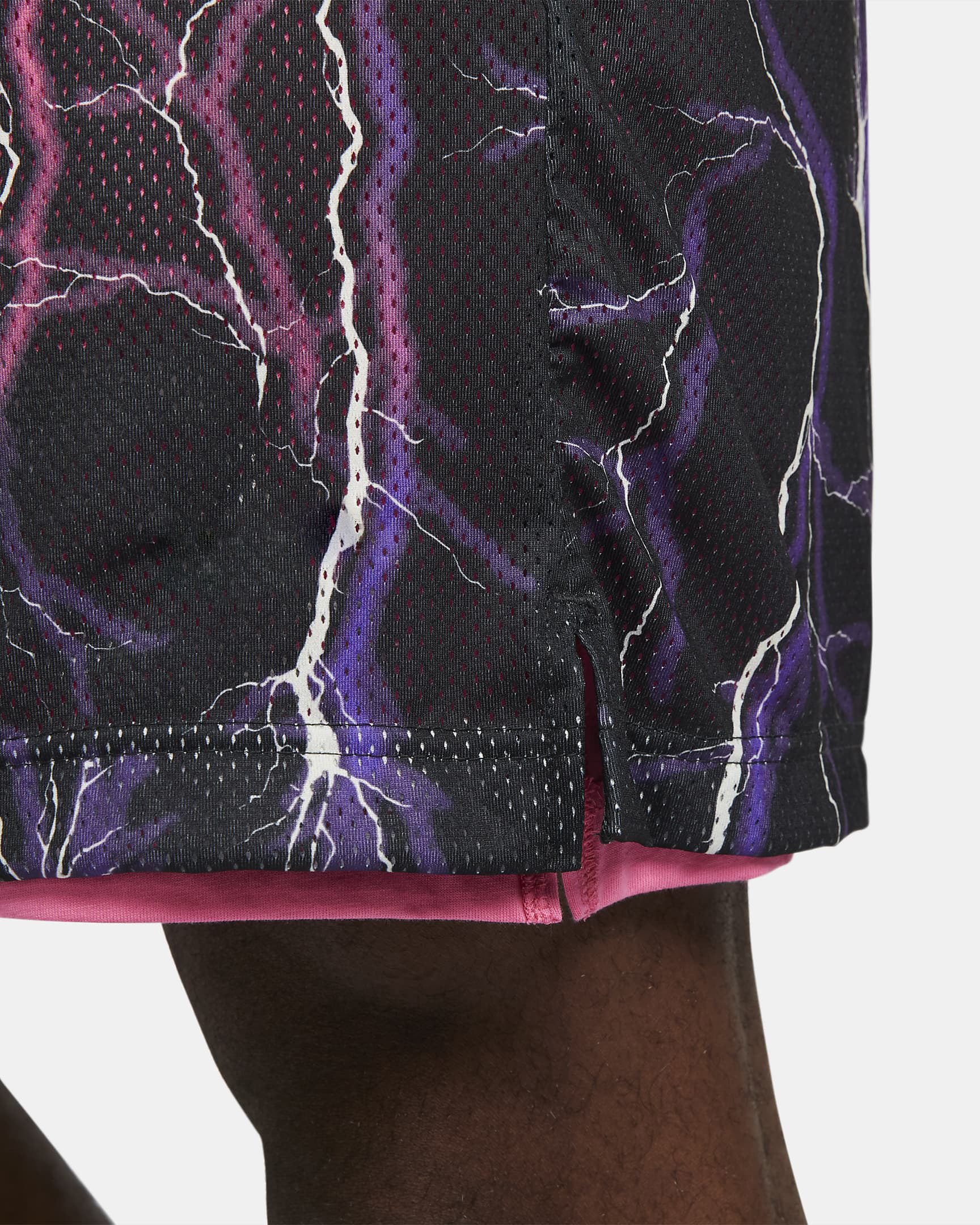 Basketball Sublimation Printed Mesh Reversible Shorts Men's \ Lightweight High Drawstring Waist With Pocket Baseball Mesh Shorts