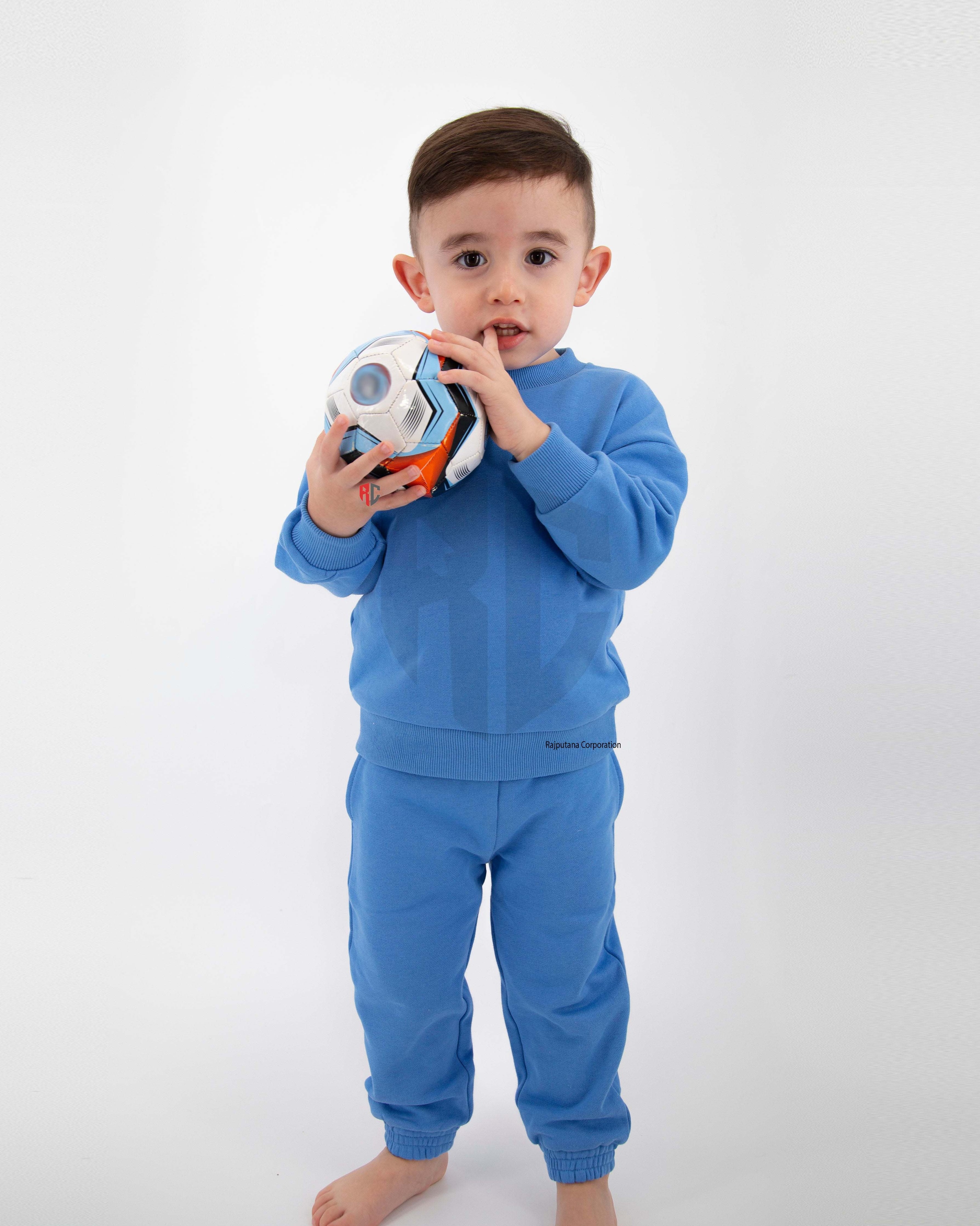 Toddler Custom Made Outdoor Wholesale toddler jogger sets Clothes Kids Boy Clothing Sweatsuit Set