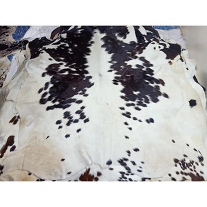 High Quality  Trendy Natural Color Genuine Leather Hair on Cowhide Cow Skin Rug on Genuine Leather Products Drum Hoop For Bodhra