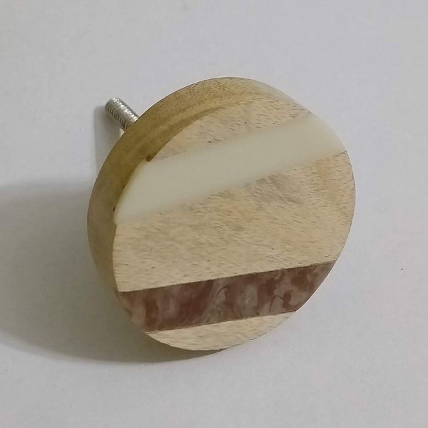 Wholesale Supplier Wooden Resin Cabinet Furniture Hardware Wooden Furniture Handle Knobs for Kitchen Drawers at Low Price rustic