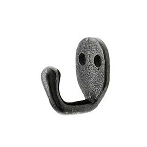 Industrial Antique Style Polished Solid  Rustic Style Cast Iron Coat Hook from Trusted Supplier