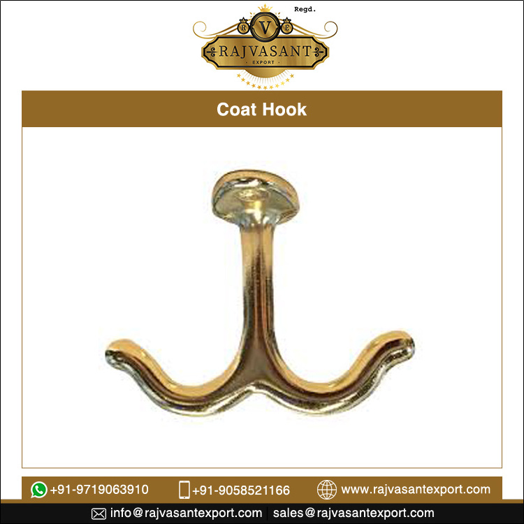 Custom Design Antique Brass Classic Double Ceiling Coat Hook Kitchen Cup Hook Bathroom Ceiling Hook