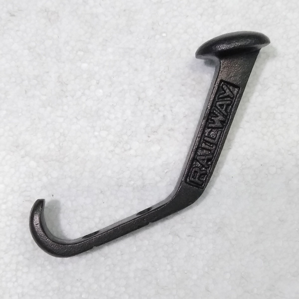 Railway London etc. letter engrave cast iron wall mounted heavy duty coat & hat hook at the lowest price