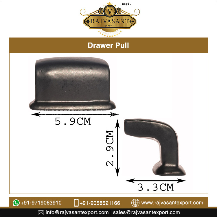 Closet Handle European Black Wardrobe Cupboard Door Handle Kitchen Furniture Hardware Knob Cabinet Handle