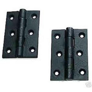 Butt Hinge Door Gate Steel Black Hinge Door Hardware 6 Inches Glass Door Pull Handle hanging in good price