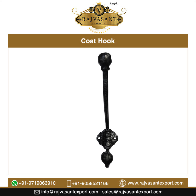 Classic Antique Industrial Style Finish Wall Mounted Double Hat Coat Hook Hanger at the lowest price direct from manufacturers