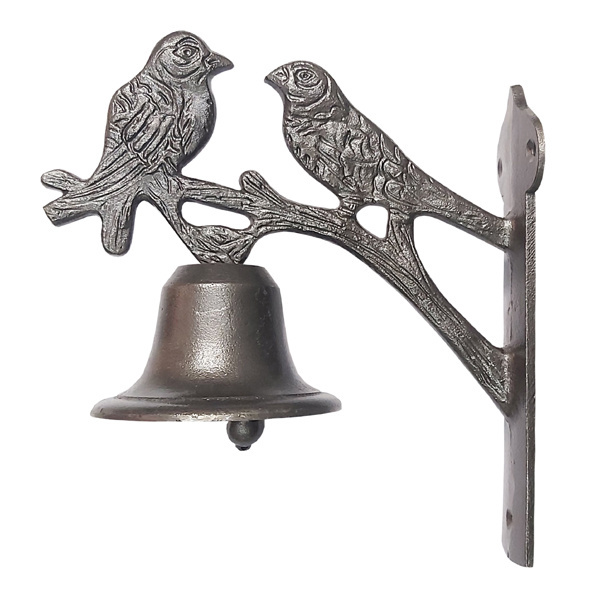 Cast natural Iron Wall Mounted Hanging Bell Trending Design Cast Iron Garden Door Bell With Superior Quality