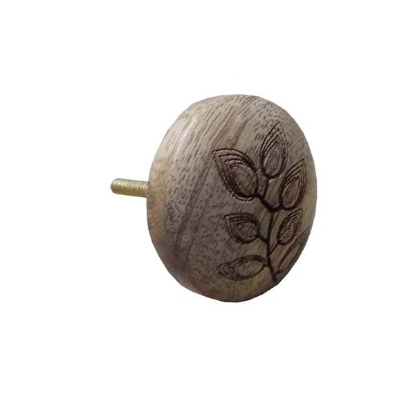 Wooden knob cabinet pull and knob furniture decorative knob at the lowest price direct from India wholesale manufacturer