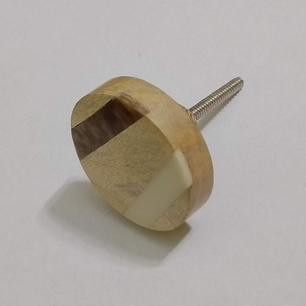 Wholesale Supplier Wooden Resin Cabinet Furniture Hardware Wooden Furniture Handle Knobs for Kitchen Drawers at Low Price rustic