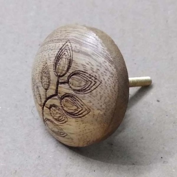 Wooden knob cabinet pull and knob furniture decorative knob at the lowest price direct from India wholesale manufacturer