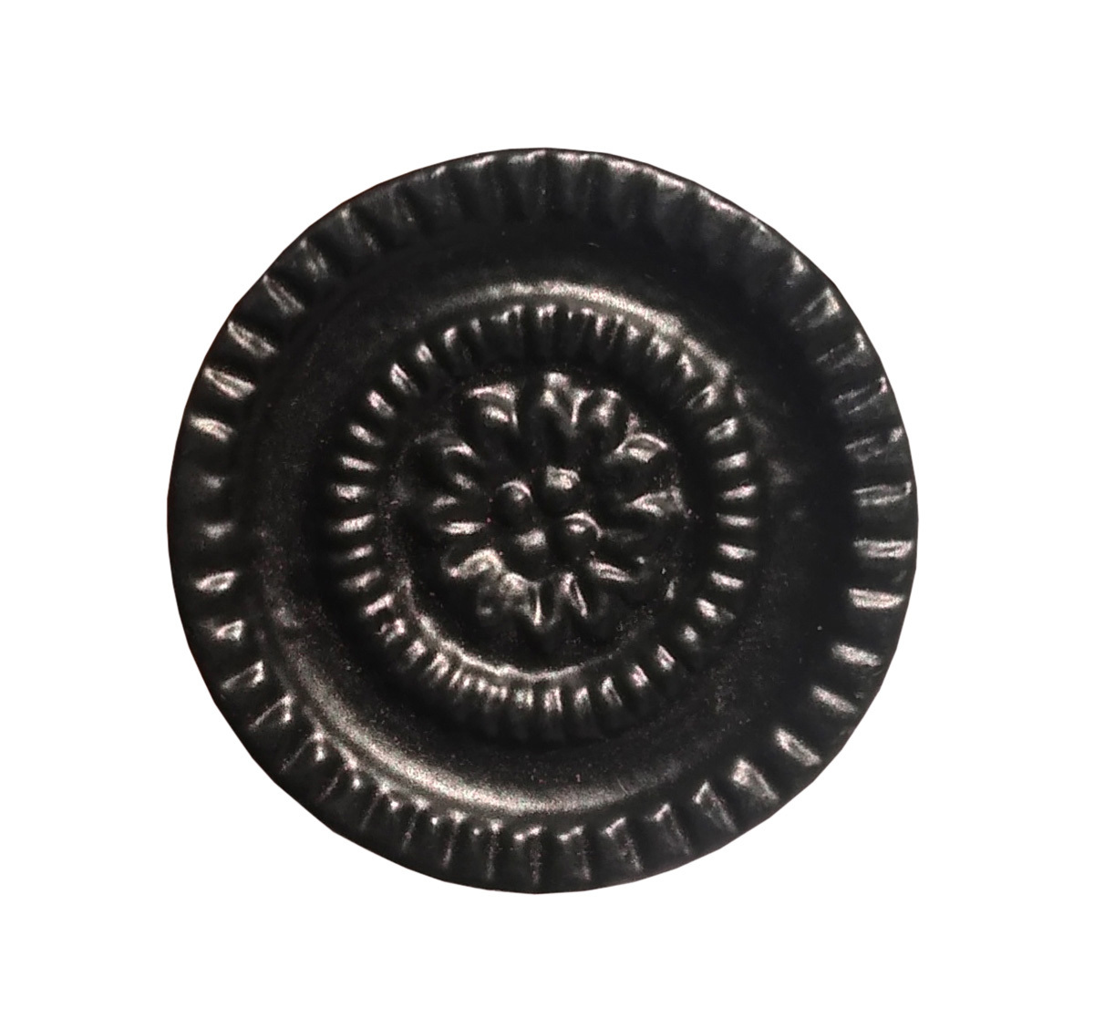 CAST IRON MUSHROOM CUPBOARD CABINET DRAWER KITCHEN DOOR KNOBS PULL HANDLES KNOB WITH BLACK POWDER COATING