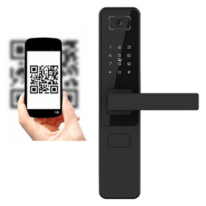 Smart Lock Front Door Digital Code Keypad Deadbolt Intelligent Door Locks Class B Anti-theft Lock Cylinder 13.56MHZ Micro USB 5V