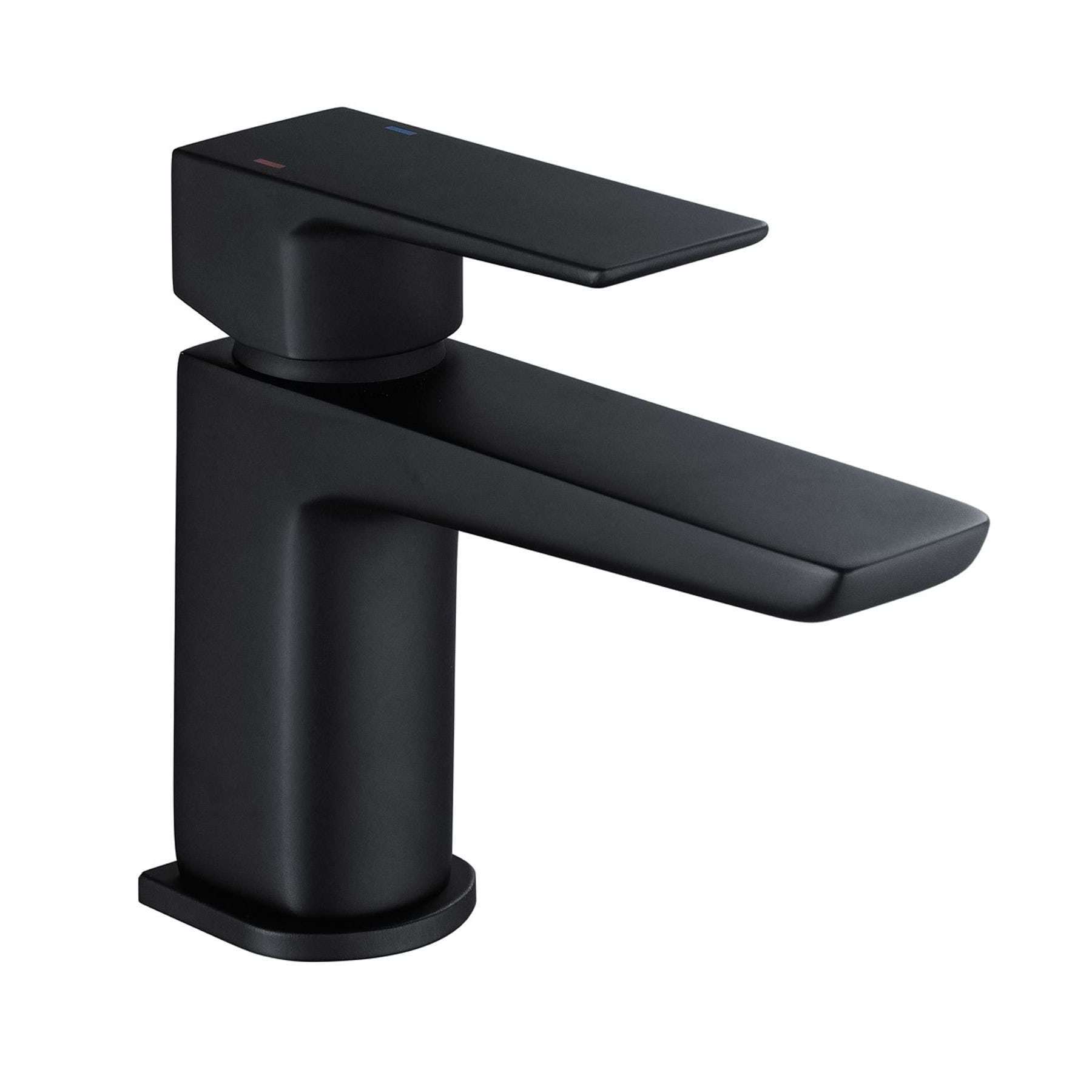 No.B130B Cheap Chrome Commercial Bathroom Water Basin Black Faucet, Brass Bathroom Basin Water Taps and Mixers