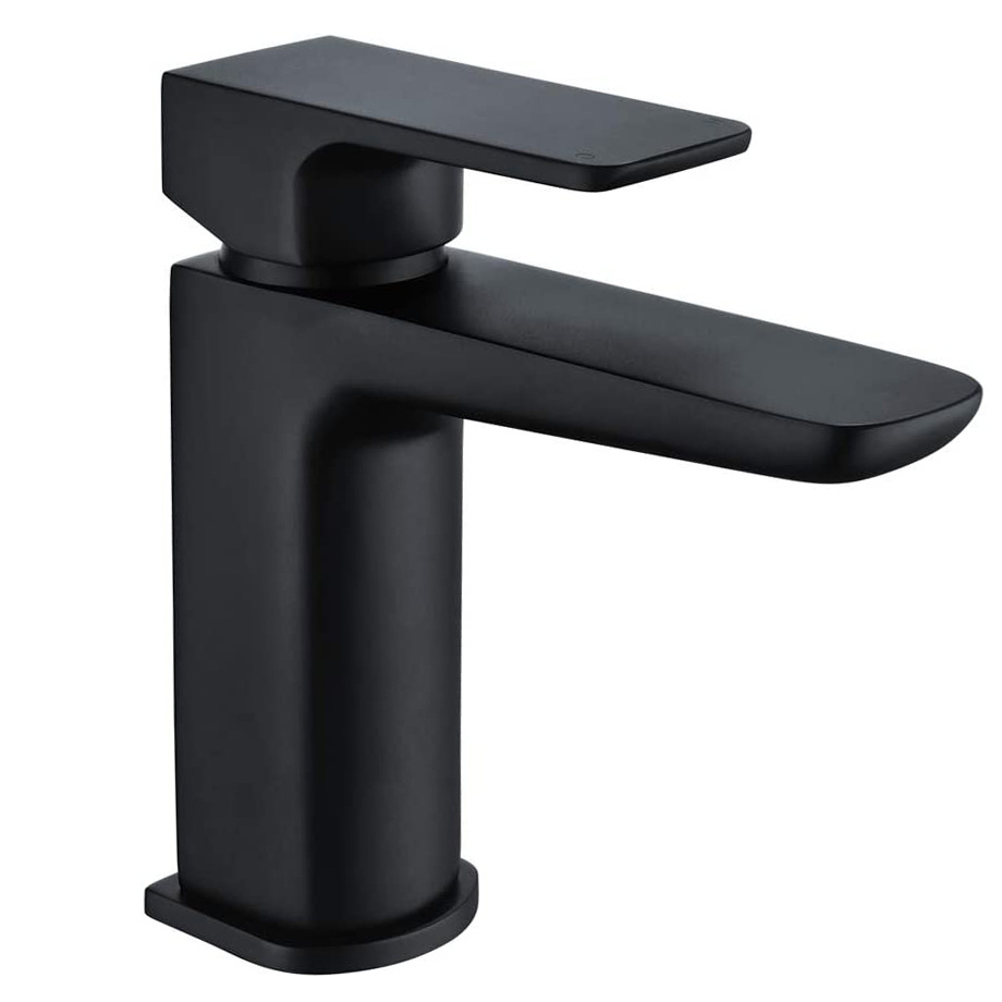 No.B130B Cheap Chrome Commercial Bathroom Water Basin Black Faucet, Brass Bathroom Basin Water Taps and Mixers