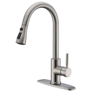 No.K010B Desk Mounted Brushed Kitchen Faucet, Brass upc 61-9 nsf Kitchen Faucet