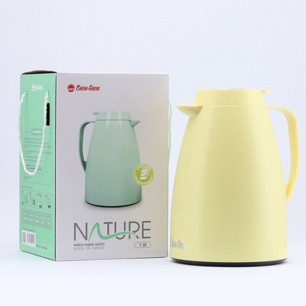 1L 1.5L Plastic Thermos Jugs Tea Coffee Pot With Led Touch Screen Lid Temperature Display