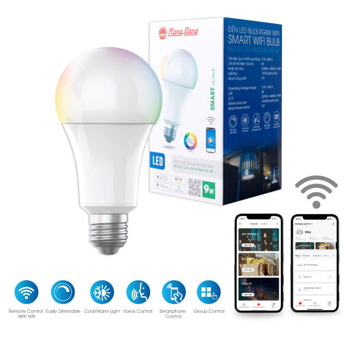 Smart Life 9w RGB Wifi Led Bulb Light