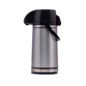 Double Wall Stainless Steel Vacuum Airpot Lever Push Large Coffee Air Pump Thermo Thermal Pot