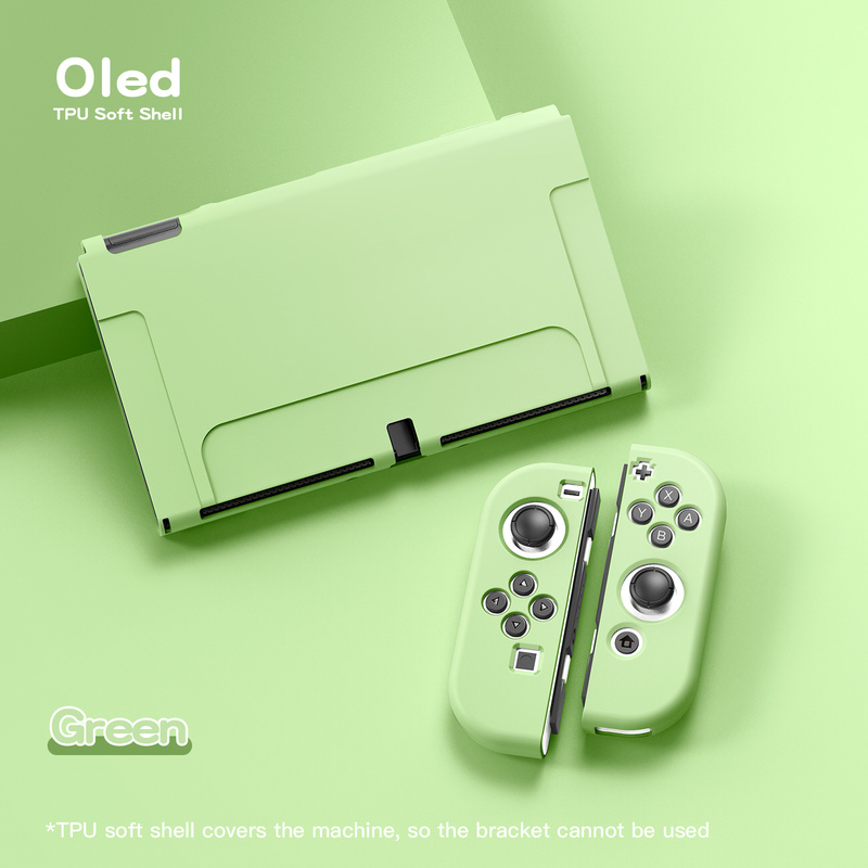 Flosted TPU Soft Protective Cases For Switch Oled Console Case Skin Shell Cover Gamepas Video Games Accessories for Switch OLED