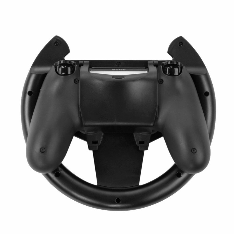 ABS Plastic Racing Steering Wheel Controller for P4 Game Accessories Gaming Wheels For P4 Console Camepad Stick Grip