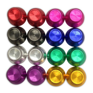 RALAN Replacement Aluminum Alloy Metal Rocker Thumbstick Mushroom Grips for PS4 PS5 Xbox