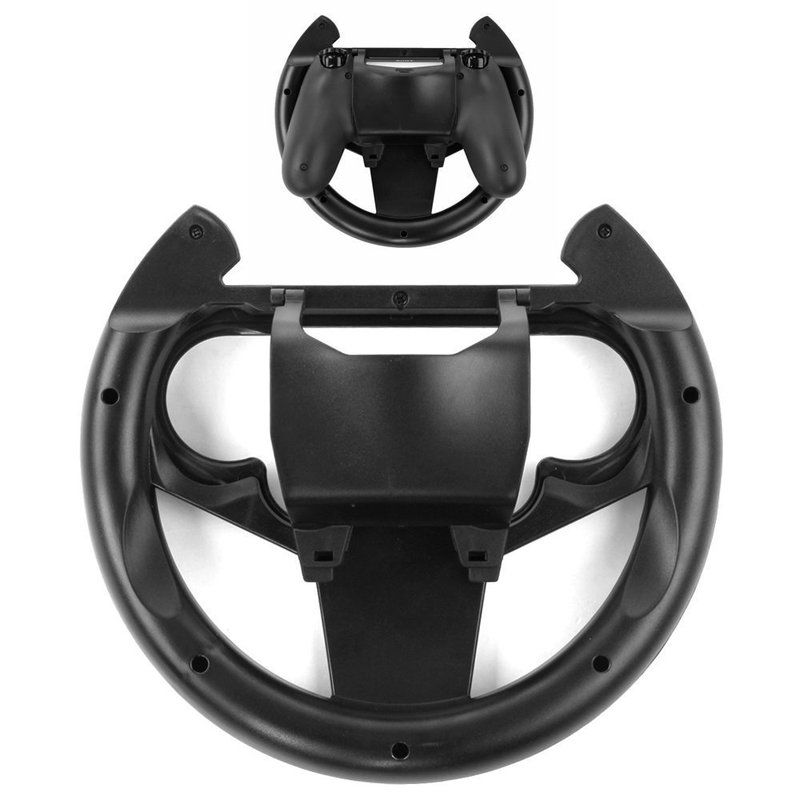 ABS Plastic Racing Steering Wheel Controller for P4 Game Accessories Gaming Wheels For P4 Console Camepad Stick Grip