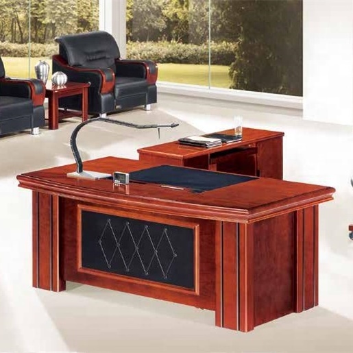 big wooden antique wooden executive ceo boss escritorio de oficina gerencial executive office table desk set